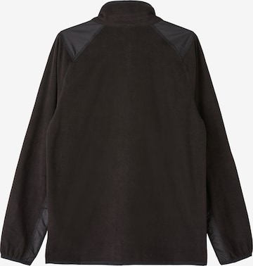 s.Oliver Fleecejacke in Schwarz