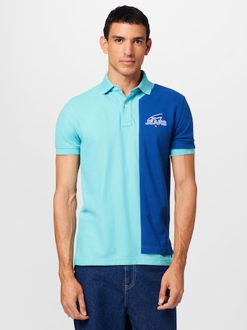 Tommy Jeans - Camiseta en azul: frente