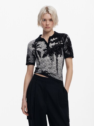 Desigual Tričko - Čierna: predná strana