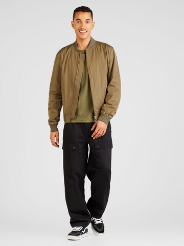 Pulover 'UNION' de la JACK & JONES pe verde