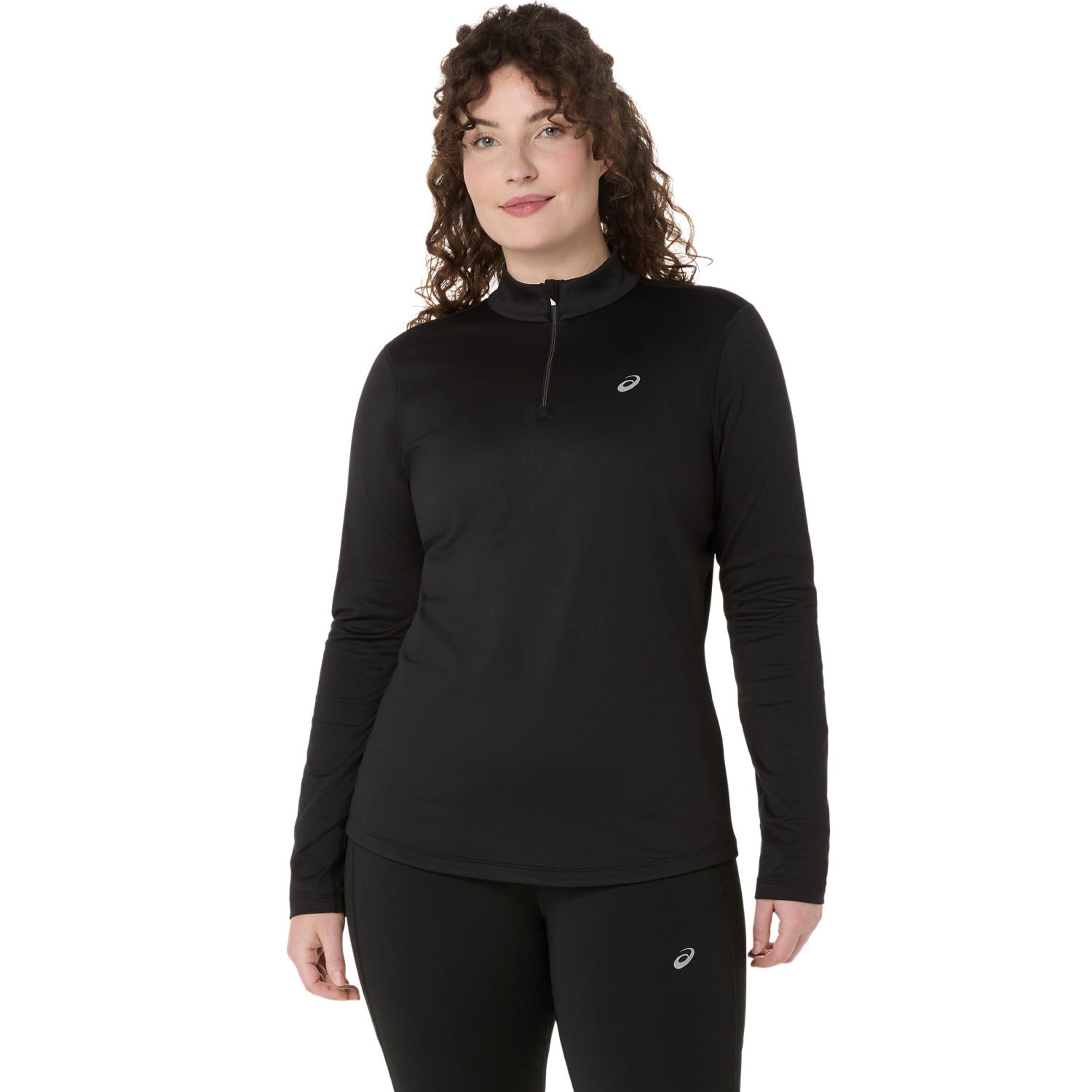 ASICS Performance Shirt in Black: front