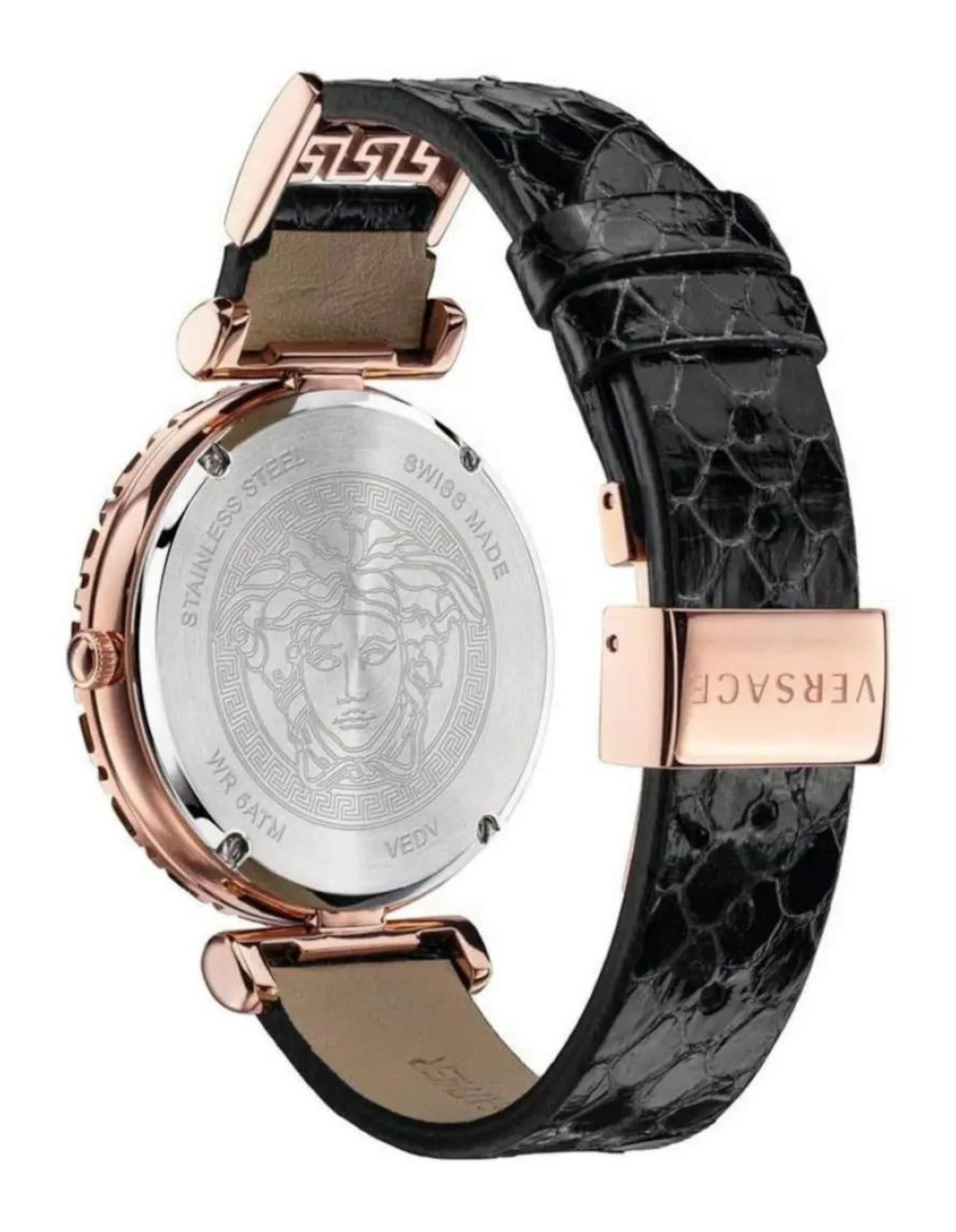 VERSACE Analog Watch 'Palazzo Empire Greca' in Black