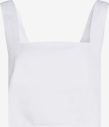Calvin Klein Jeans - Top en blanco: frente