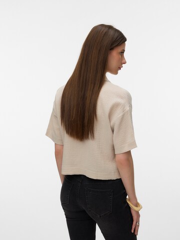 VERO MODA Blúz 'VMNATALI' - szürke