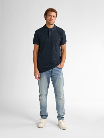 Petrol Industries Poloshirt in Blau