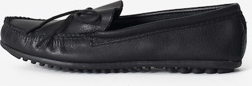 Minnetonka - Mocasines 'Kelsea' en negro: frente