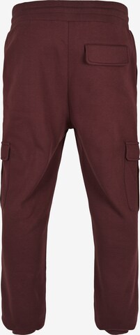 Urban Classics Tapered Cargobroek in Rood