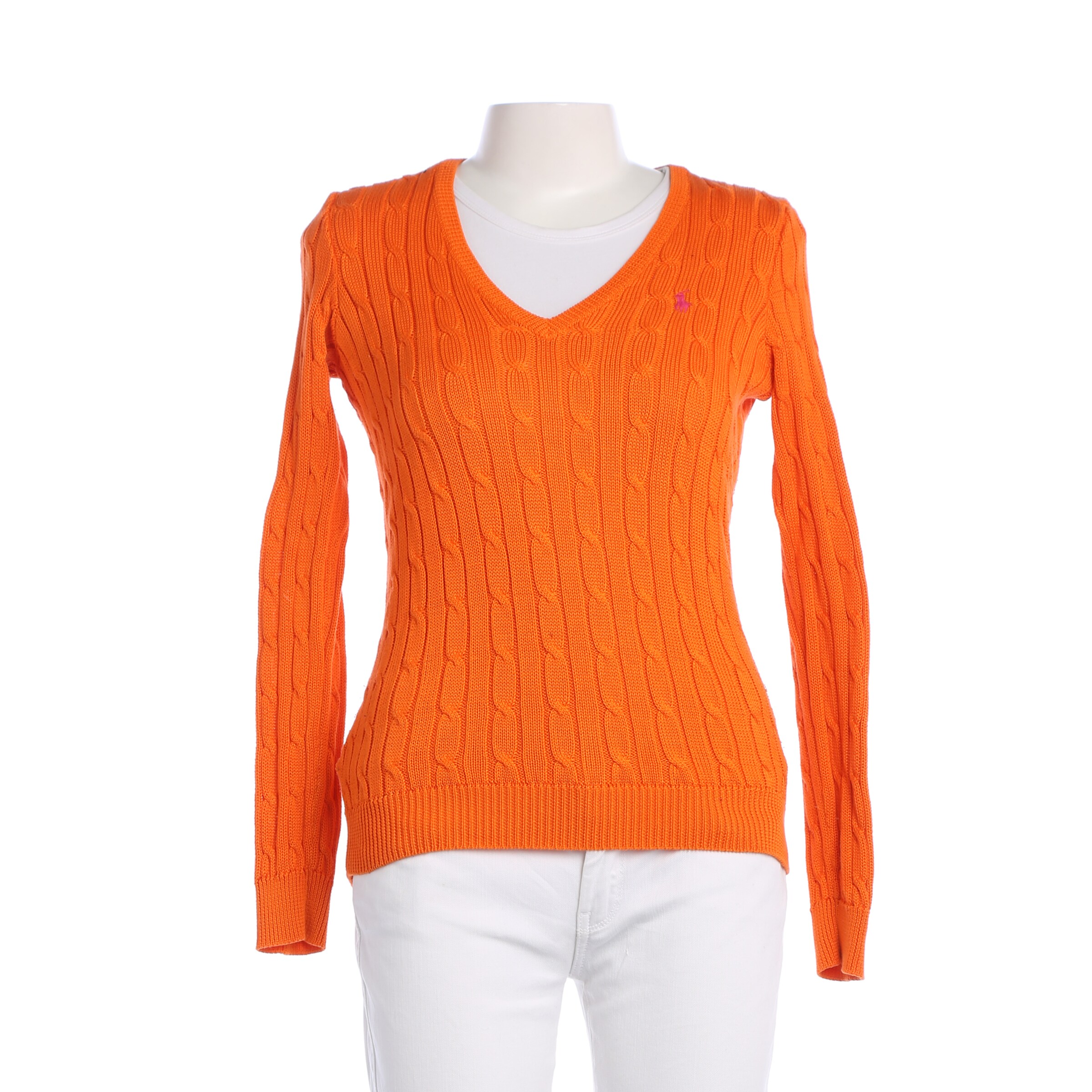 Polo Ralph Lauren Sweater & Cardigan in M in Orange, Item view