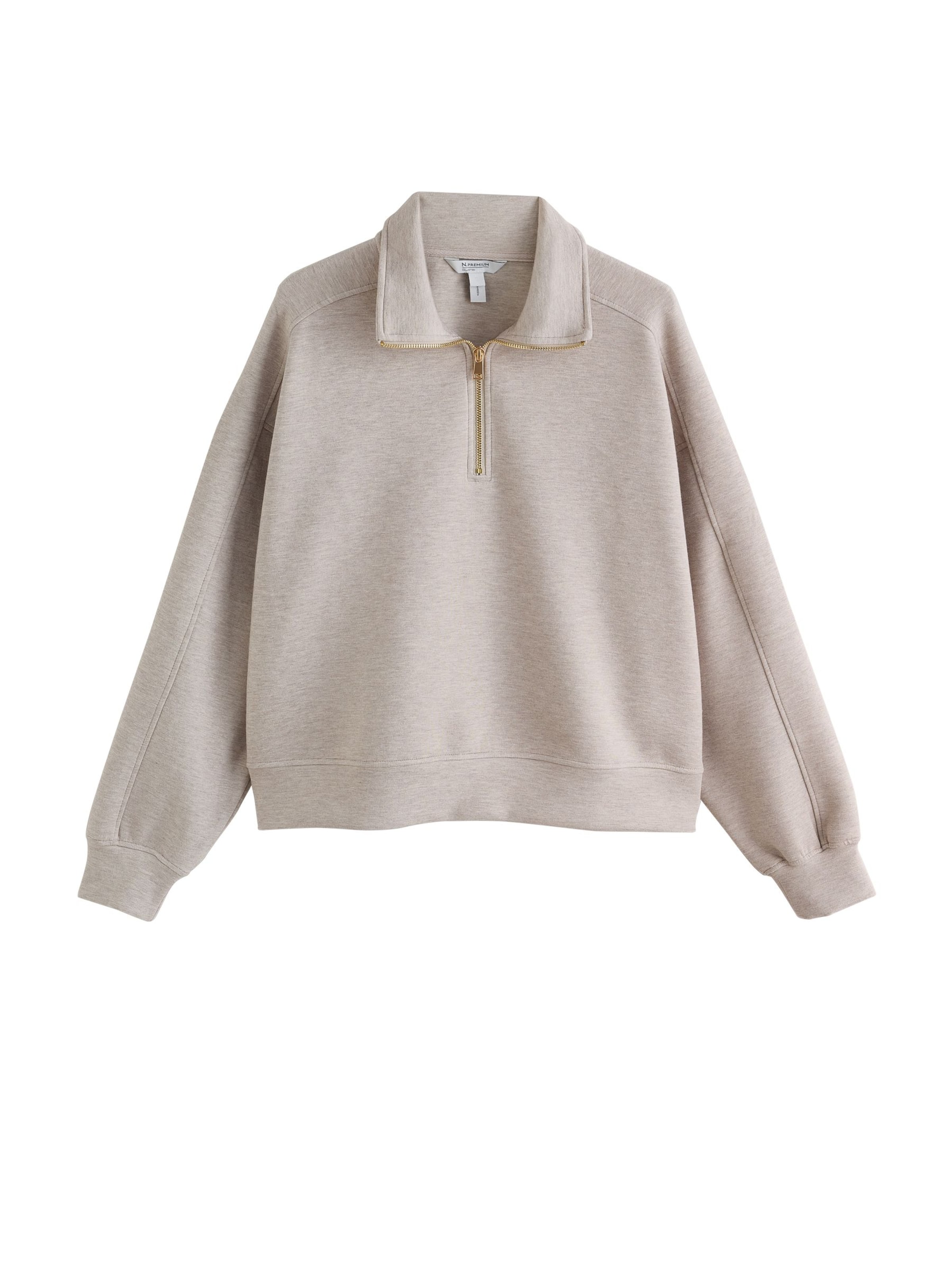 Felpa 'N.Premium' di Next in beige: frontale