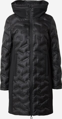 s.Oliver Ανοιξιάτικο και φθινοπωρινό παλτό σε μαύρο: μπροστά