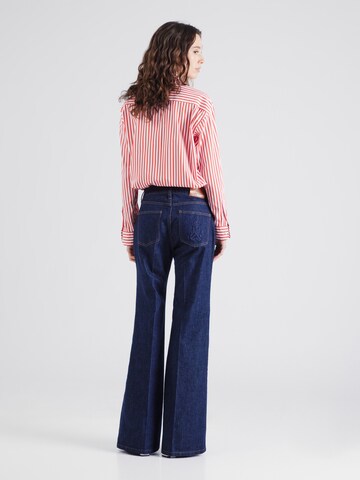 Lauren Ralph Lauren Bootcut Džíny – modrá