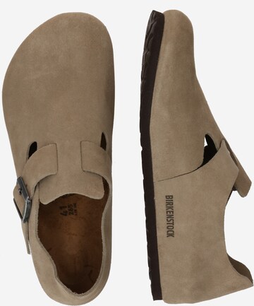 BIRKENSTOCK - Sapato Slip-on 'London' em cinzento