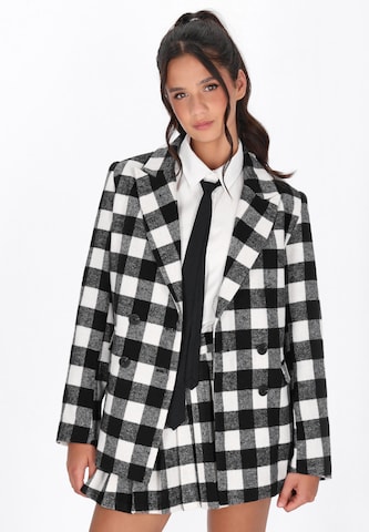 myMo ROCKS - Blazer en negro: frente