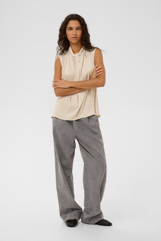 SOAKED IN LUXURY Blouse 'SLNadeya Miria' in Beige