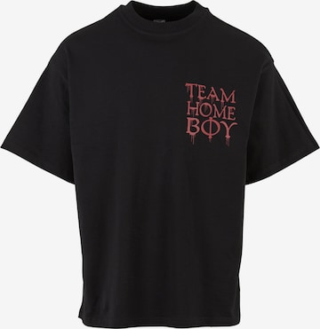 HOMEBOY Shirt 'Team' in Black: front