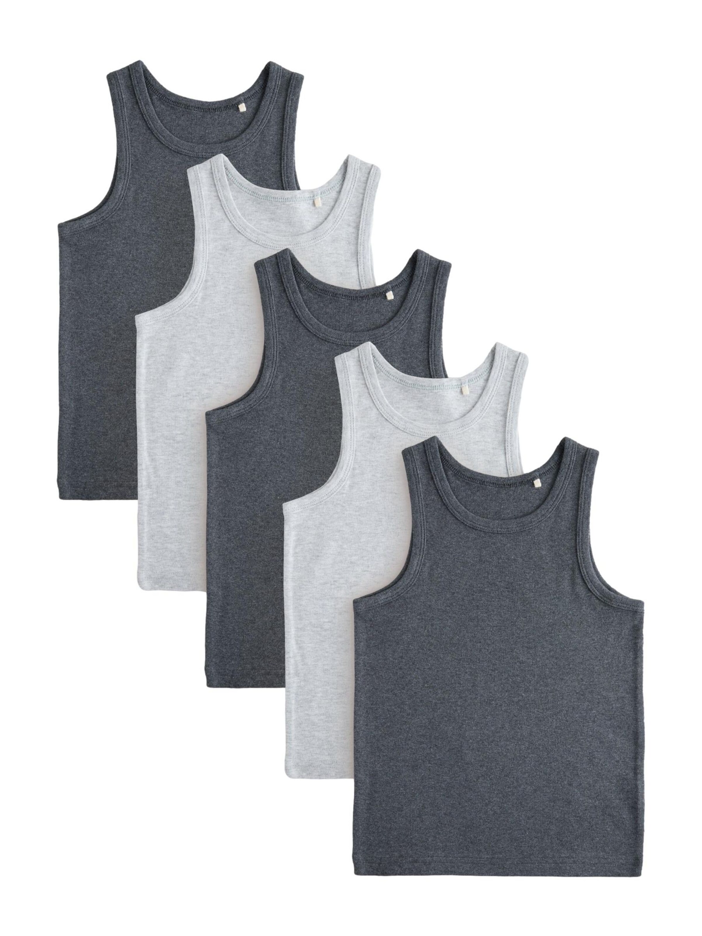 Next Φανέλα σε γκρι: μπροστά