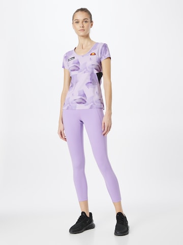 Girlfriend Collective Skinny Workout Pants in Purple