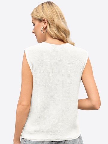 Imily Bela Вязаная жилетка в Белый