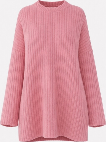 Worldclassca Oversized Sweater 'Dicker' in Pink: front