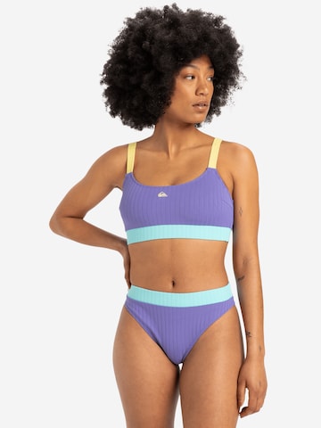 Bas de bikini QUIKSILVER en violet : devant