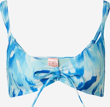 Hunkemöller Bralette Bikini Top 'Paraguay' in Blue: front