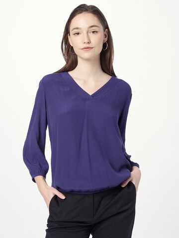 TOM TAILOR - Blusa en azul: frente