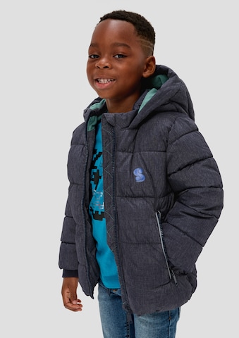 s.Oliver Winterjas in Blauw Navy ABOUT YOU