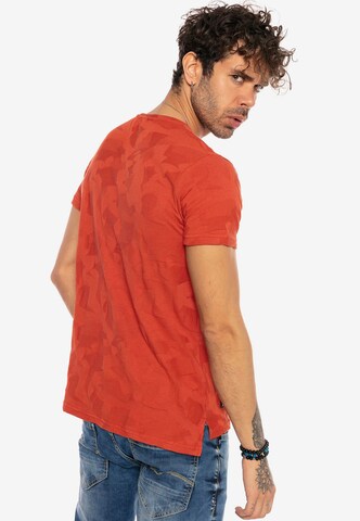 Redbridge T-Shirt 'Cedar Rapids' in Rot