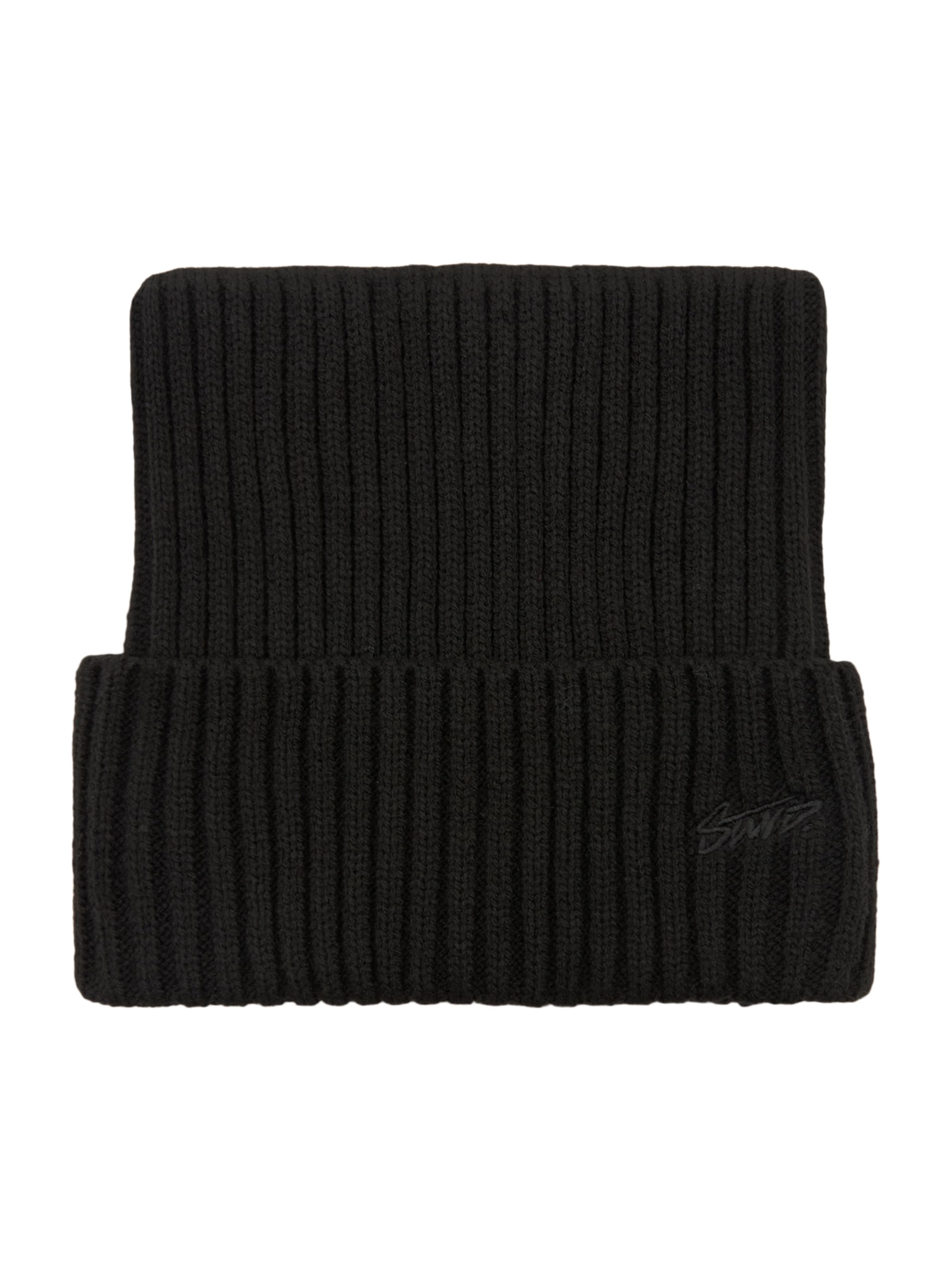 Pull&BearKapa - crna boja: prednji dio