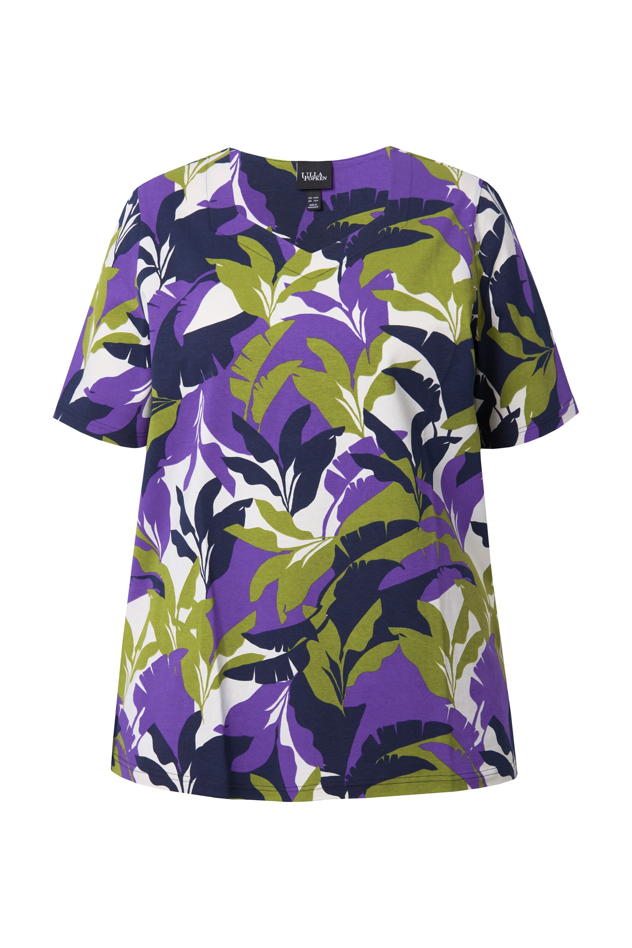 Ulla Popken Shirt in Blau: Vorderseite