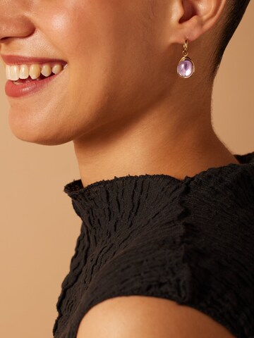 Boucles d'oreilles Lucardi en or
