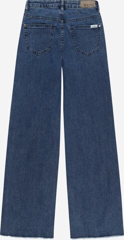 GARCIA Wide Leg Jeans 'Annemay' in Blau