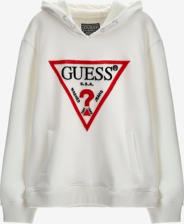 GUESS Sweatshirt in White: front