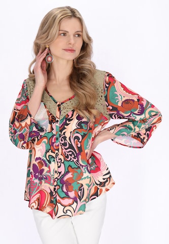 usha FESTIVAL - Blusa en negro: frente