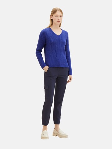 TOM TAILOR Sweater in Blue