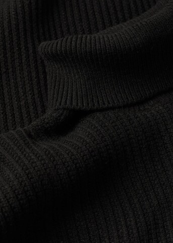 MANGO MAN Pullover 'Parkt' in Schwarz