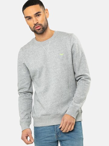 Threadbare Sweatshirt 'Satsuma' in Grau: Vorderseite