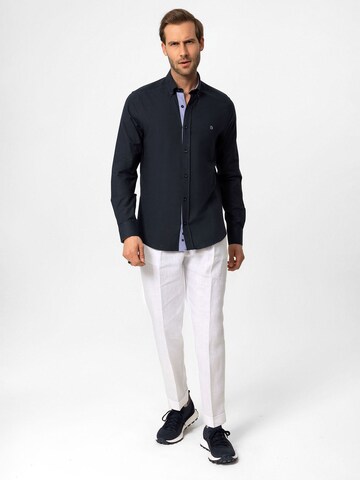 Dandalo Slim fit Overhemd in Blauw