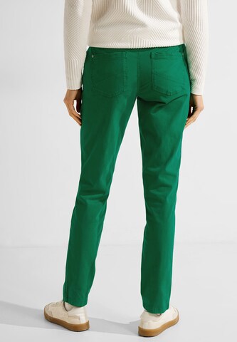 CECIL Slimfit Hose in Grün