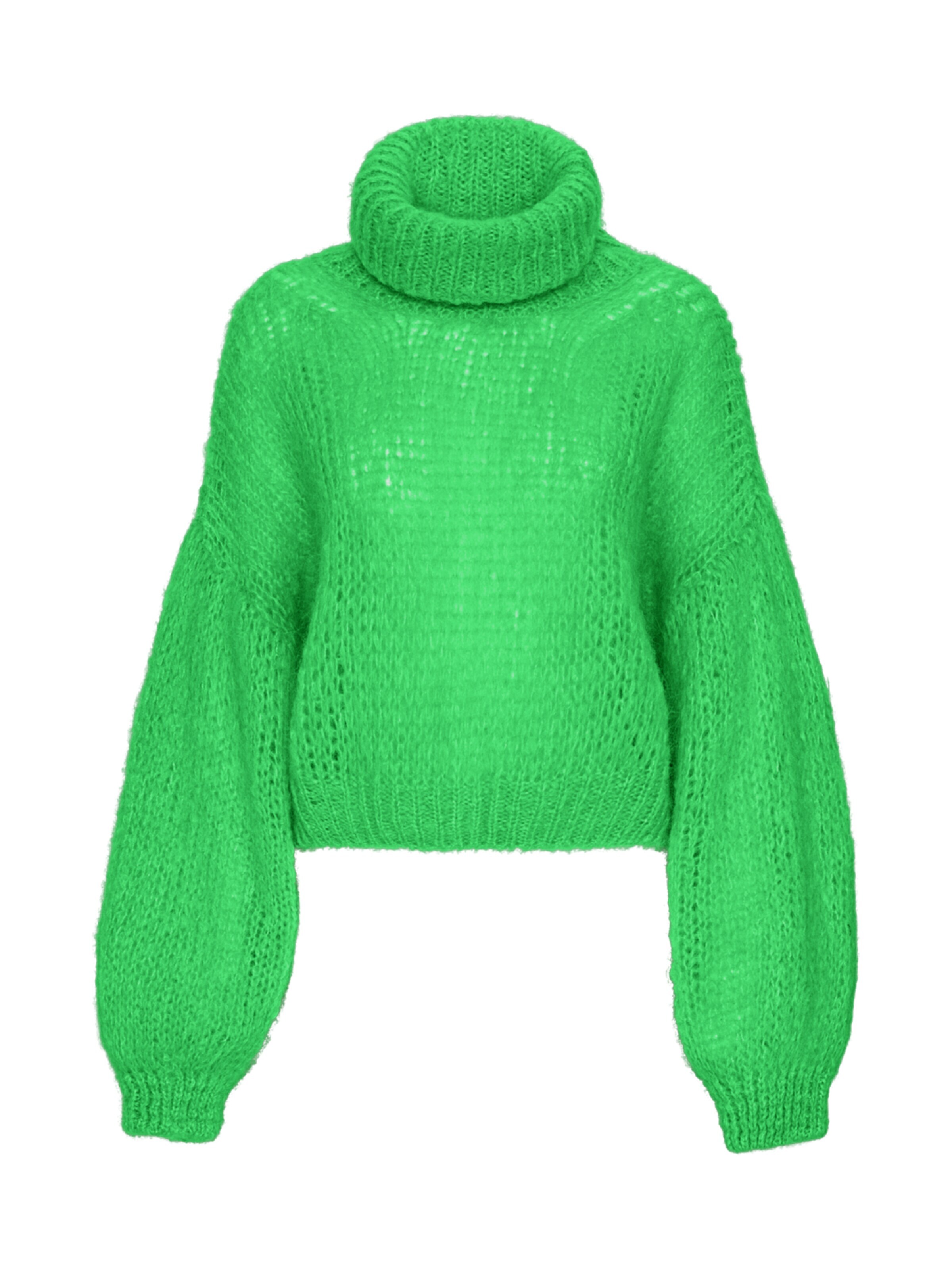 americandreams Oversizepullover 'Pepper'‌‌ in Grün: Vorderseite