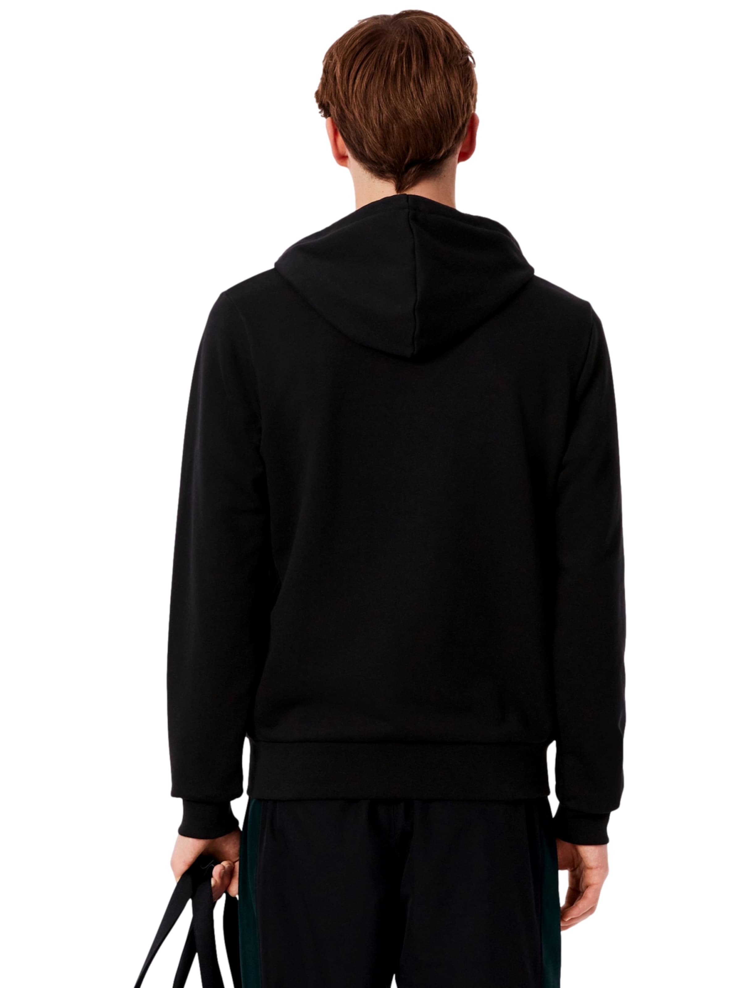 LACOSTE Sweatjacke in Schwarz