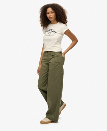 Baggy Pantalon Superdry en gris