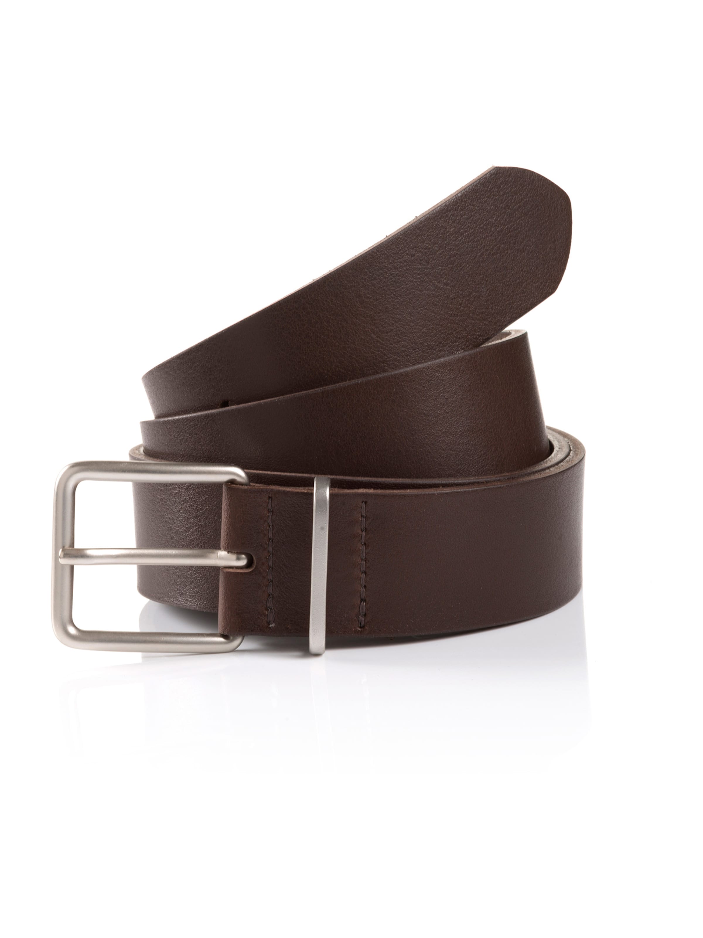 Ceinture 'REGGIE' TOM TAILOR en marron : devant