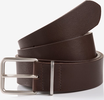 Ceinture 'REGGIE' TOM TAILOR en marron : devant