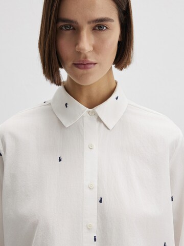 Mavi Blouse in White