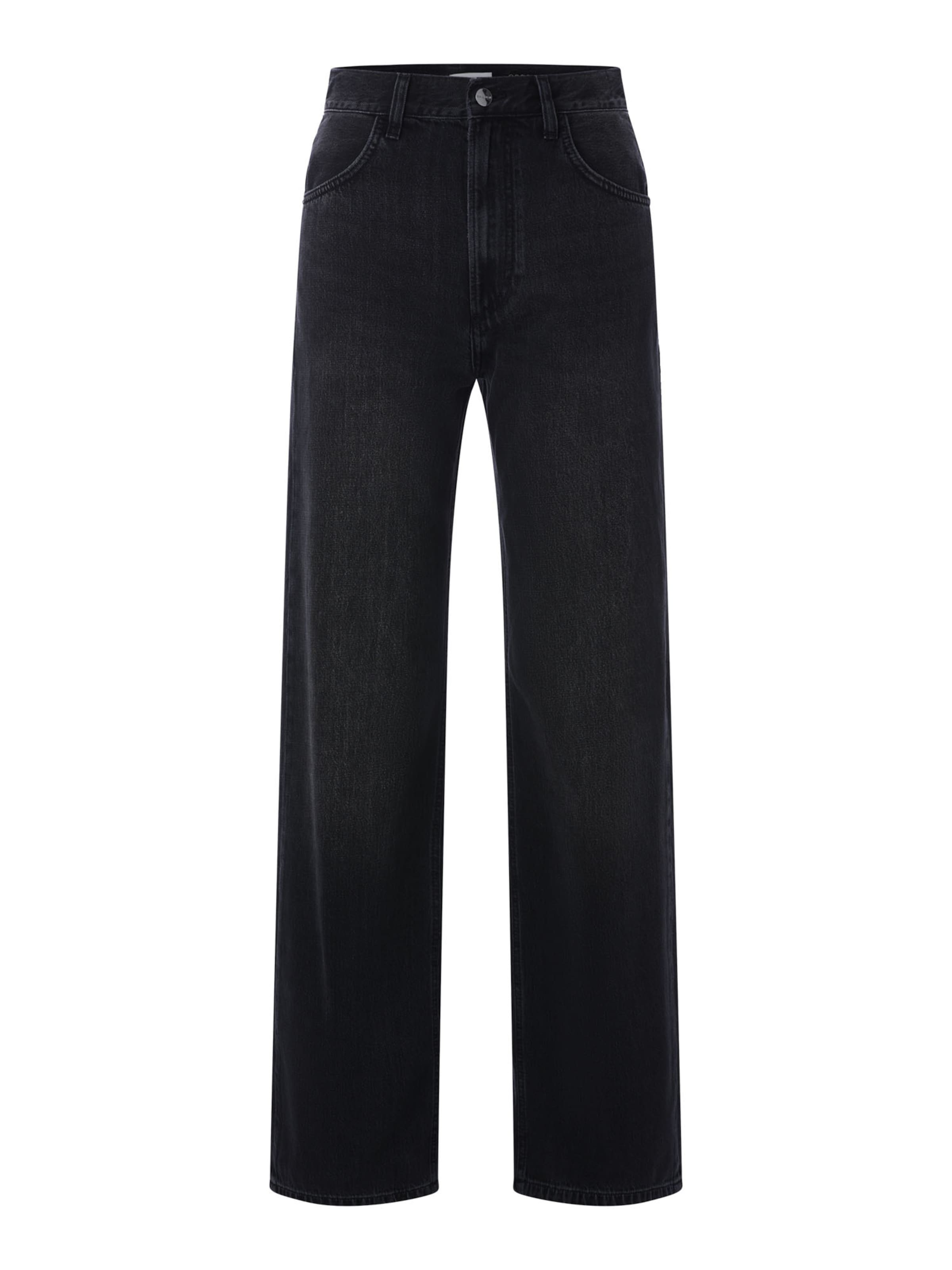 Rich & Royal Baggy Jeans in Schwarz: Vorderseite