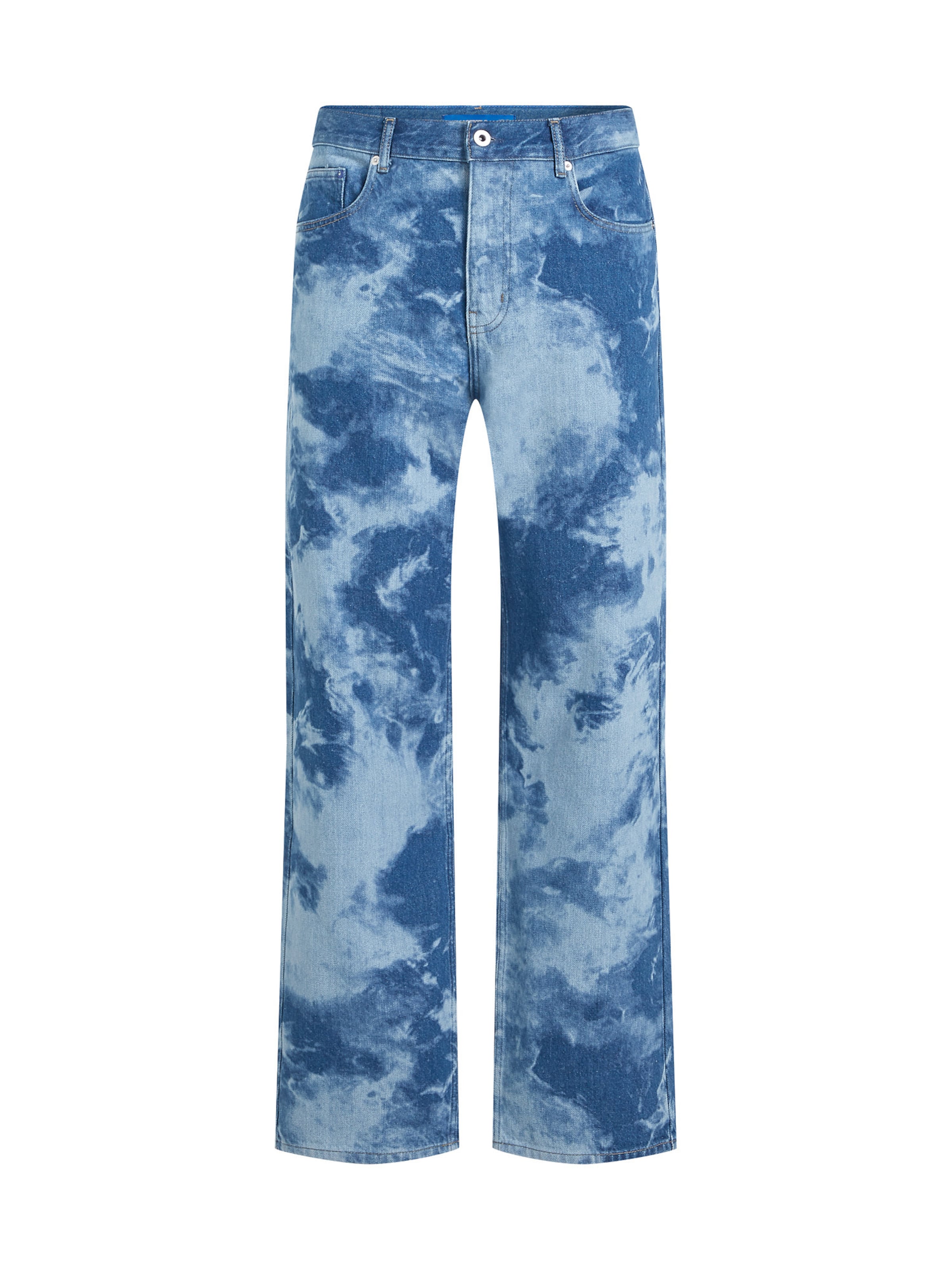 Wide leg Jeans di KARL LAGERFELD JEANS in bianco: frontale