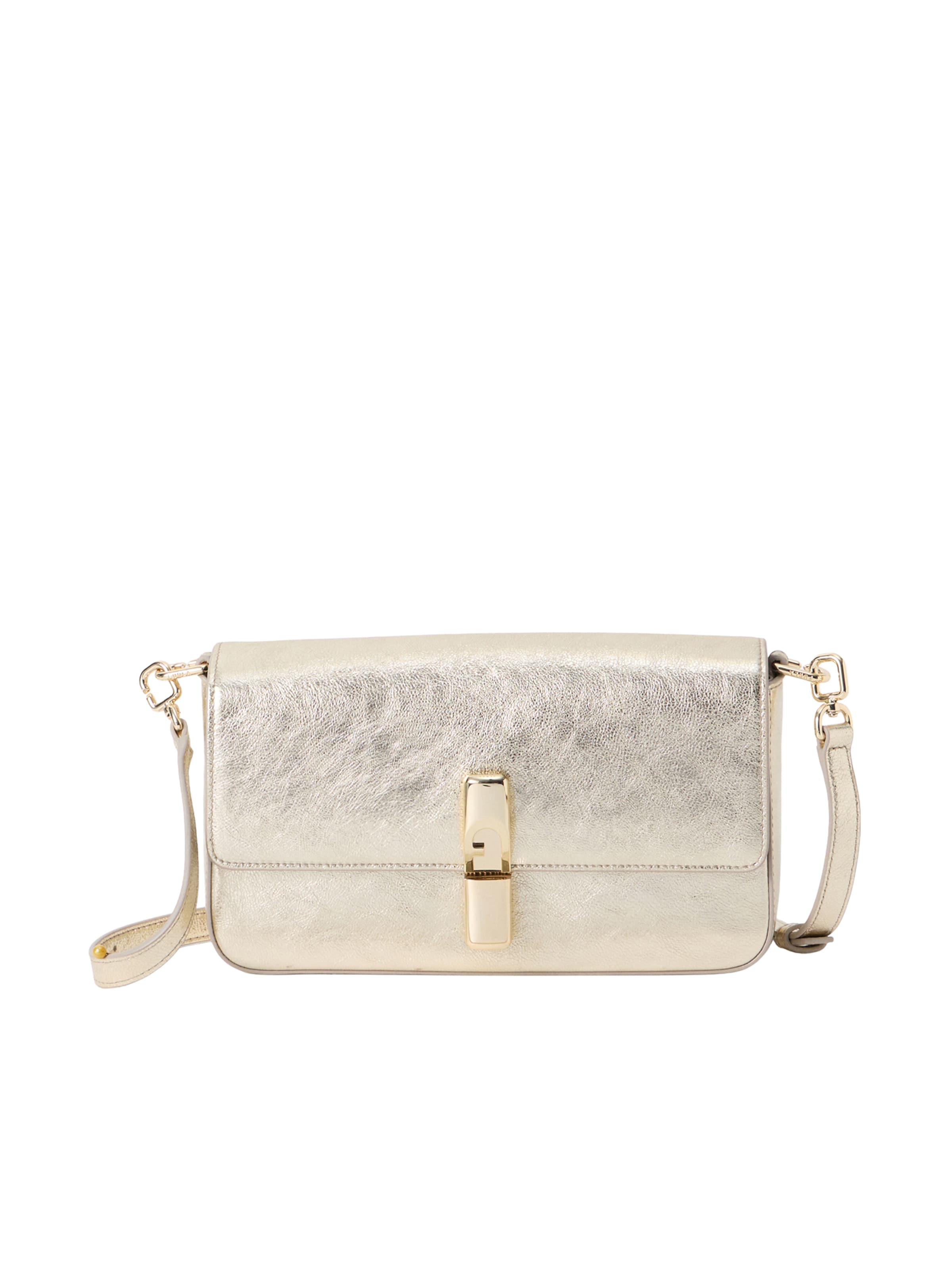 Geantă de umăr 'IRIDE' de la FURLA pe alb: față