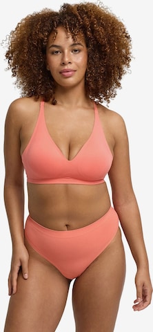Reggiseno 'Comfort Push-Up BH' di cfab (formerly creamy fabrics) in arancione: frontale