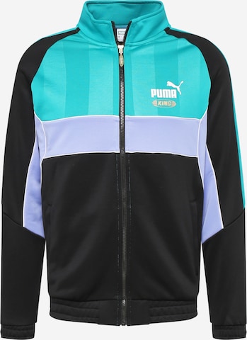 PUMA Sweatvest 'King' in Blauw: voorkant